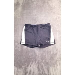 OAKLEY SZ L SHORTS FOR THE BEACH OR POOL BLACK WOMEN'S WORKOUT C21-23
